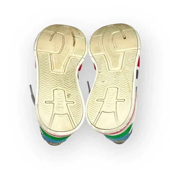 Gola aso Free People ψ Eclipse Trident Comfort Trainers Suede Sneakers ψ Black - Picture 12 of 16